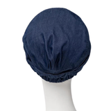 Yoga turban - Dark blue denim