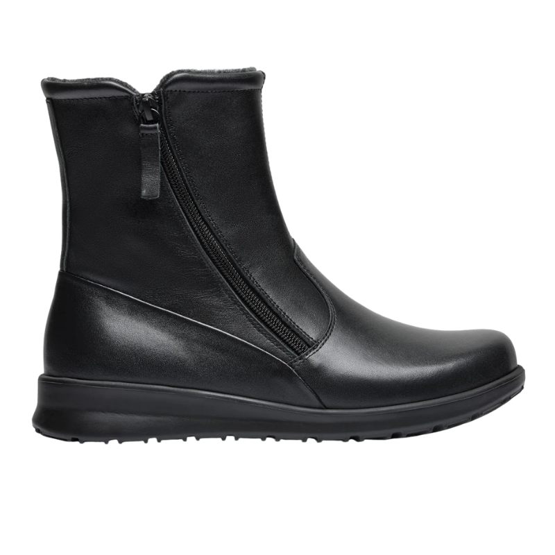 New Feet wide women's boot - Black