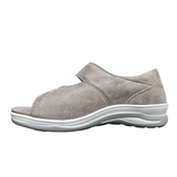 Fidelio damesandal med velcro - Beige