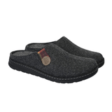 Rohde herreslipper - Koksgrå filt