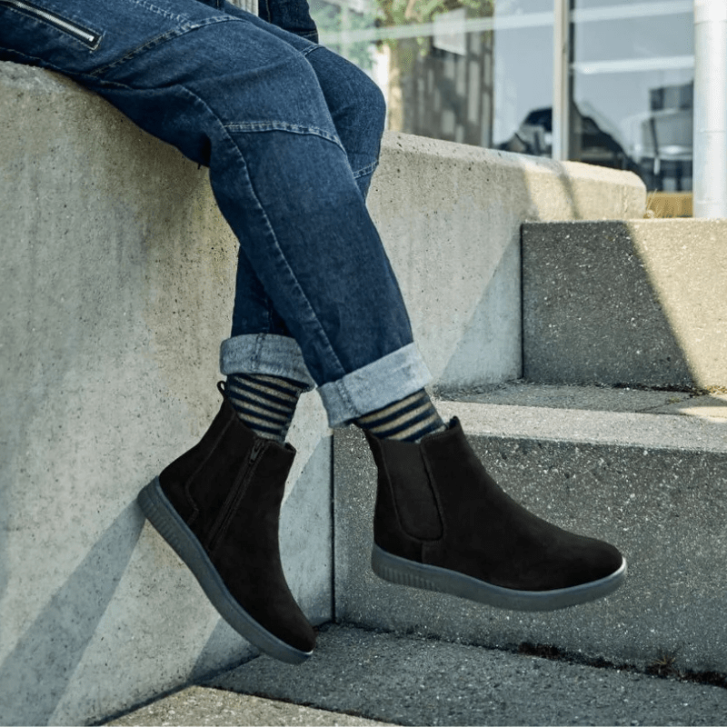 Green Comfort foret ankelstøvle - Sort