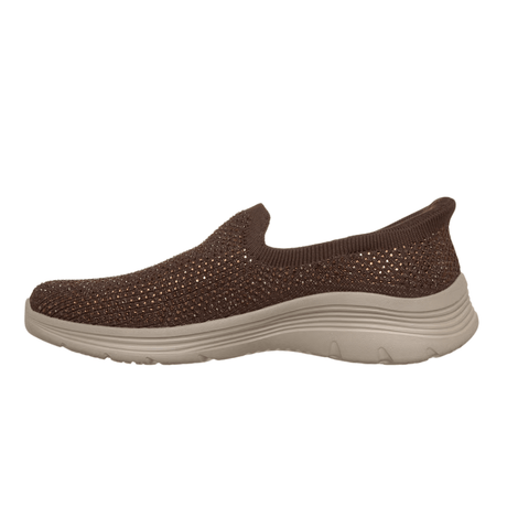 Skechers stretch damesneaker - Brun