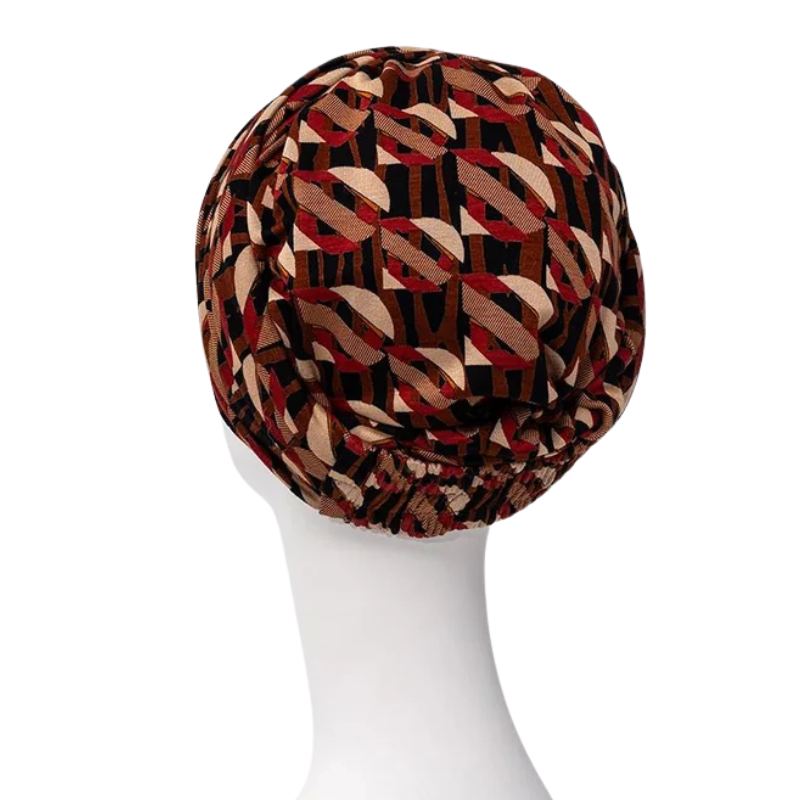 Sapphire Boho turban - Tribal Art