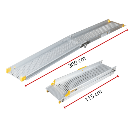 Teleskop rampe - 300 cm