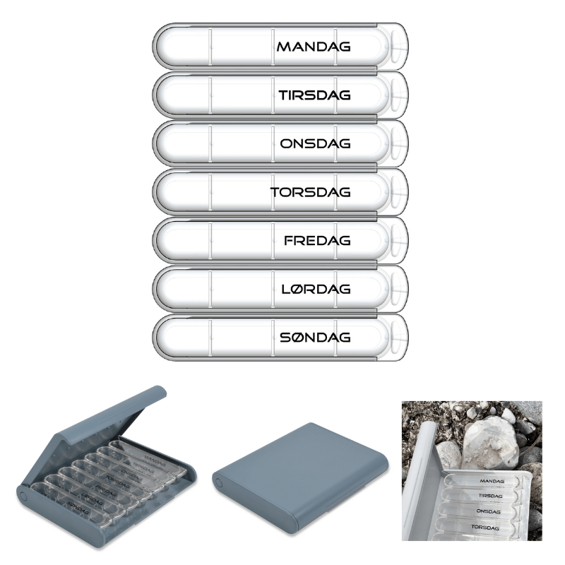 Medicase doseringsæske - 1 uge