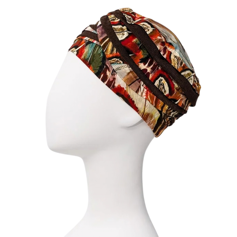 ERROR? - 1331-4117 Shant turban. Tribal Feathers