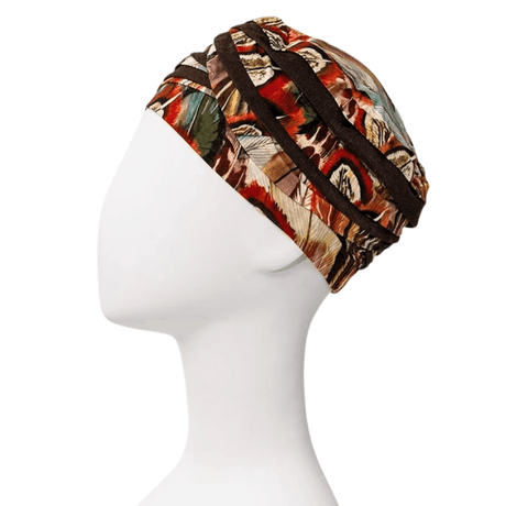 Shanti turban - Tribal Feathers