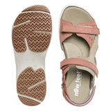 New Feet sporty damesandal - Rosa