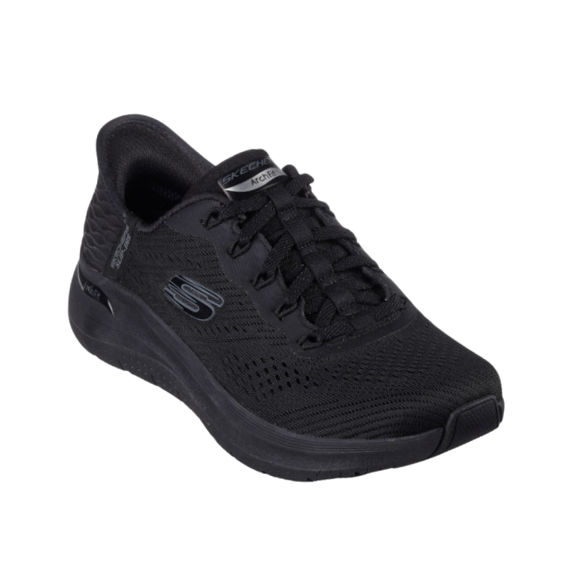 Skechers wide slip-in women's sneaker - Black