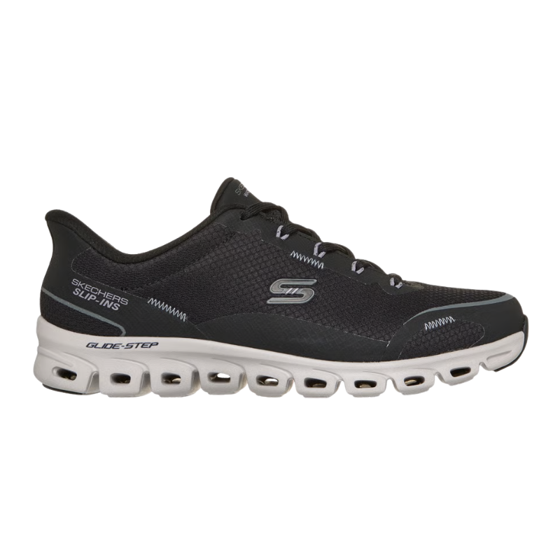 Skechers slip-in damesneaker - Sort