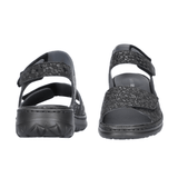 Waldläufer smart damesandal - Sort