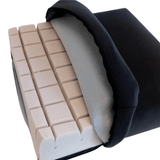 Velourbetræk til siddepude - 40x40x8 cm