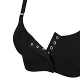 Black Postoperative Bra - Jackie