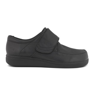 Green Comfort herresko i skind - Sort - Seniorshop