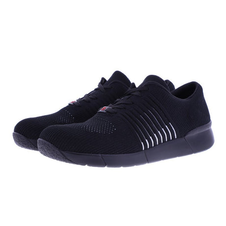 Berkemann herresneaker i strik - Sort - Seniorshop