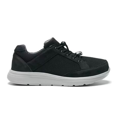 New Feet herresko med elastik - Sort - Seniorshop