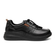 Damesko med letluk, Sort, New Feet - Seniorshop
