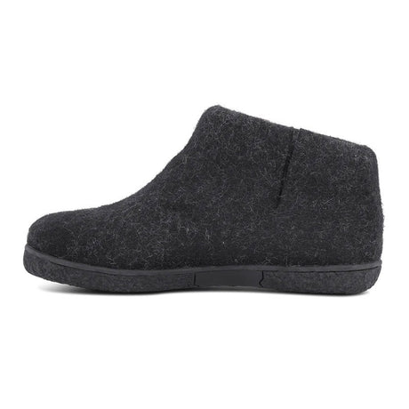Green Comfort hjemmesko i uldfilt - Sort - Seniorshop