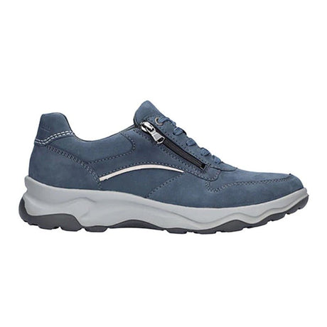 Waldläufer herresneaker - Støvet blå - Seniorshop