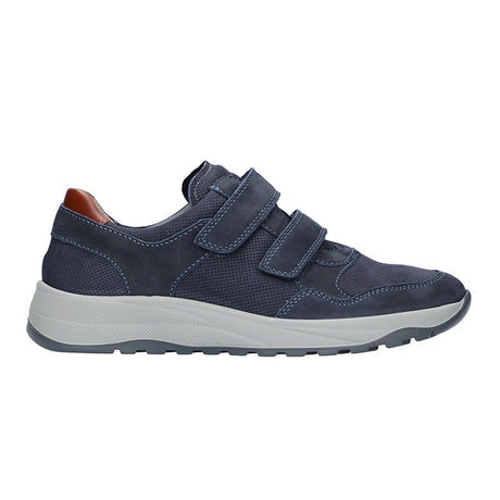Waldläufer herresneaker - Støvet blå - Seniorshop