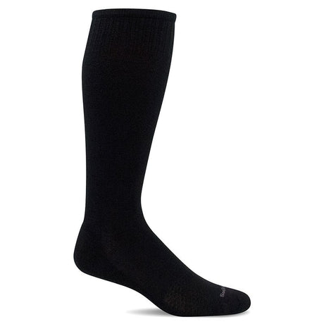 Støttestrømpe til herrer - Featherweight Black - Seniorshop