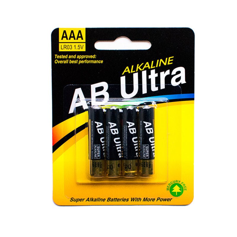 Batterier AAA - 4 stk. - Seniorshop