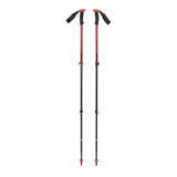Trail Sport Vandrestave - Sort/rød - Seniorshop