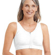Hvid postoperativ BH - Emilia - Seniorshop