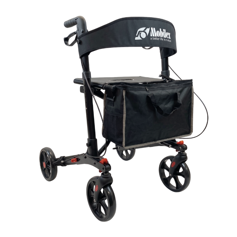 Panther Compact Rollator - Black